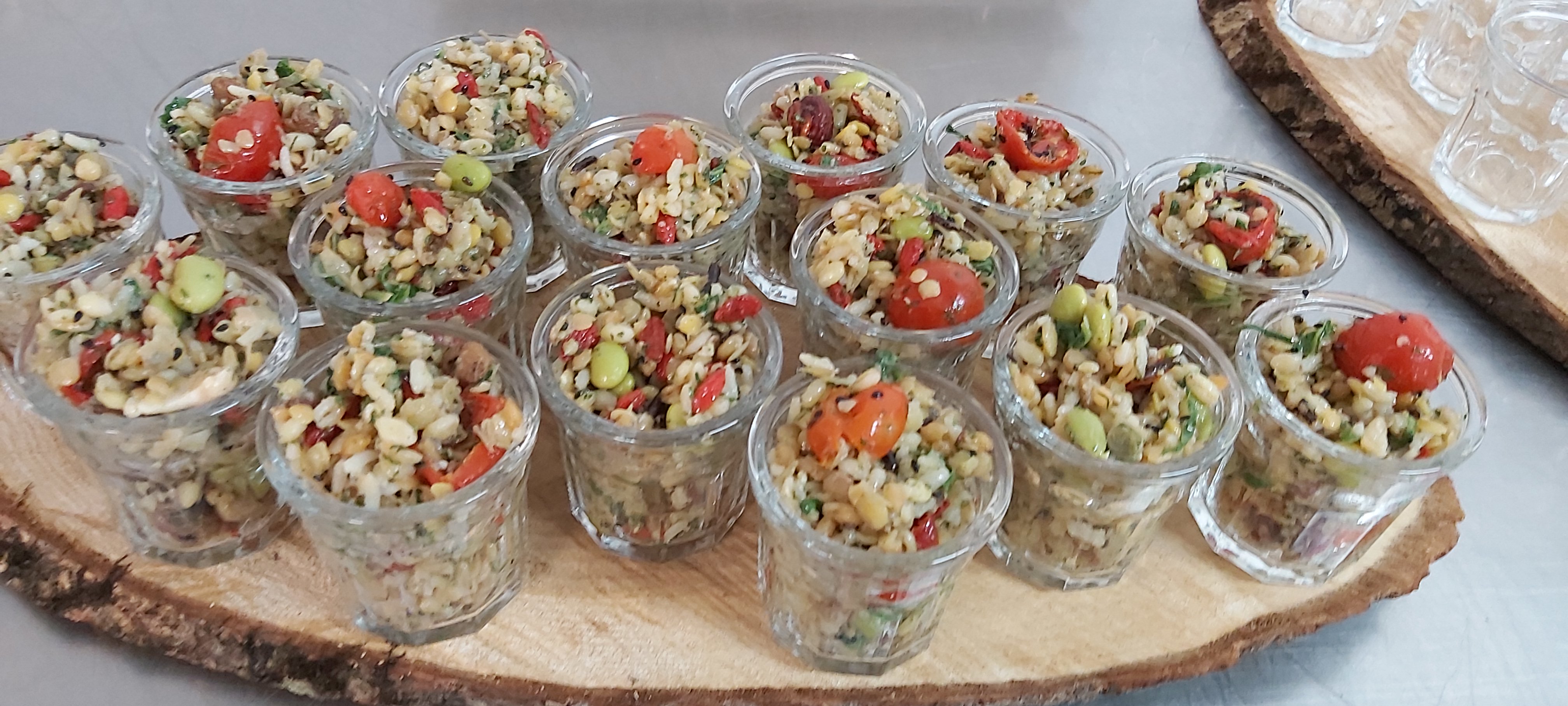 Verrines cocktail traiteur Martinique